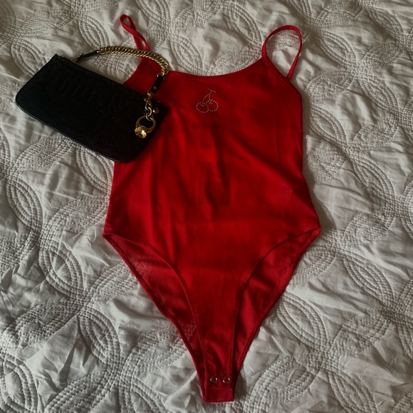 Forever 21 Other - Sheer Cherry Bodysuit